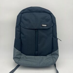 Thule Lithos 20L Laptop Backpack Navy Blue Bag Lightweight Padded Multi-Pocket